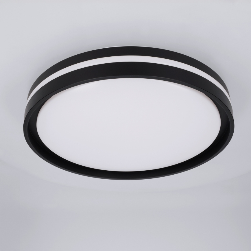 Brilagi - LED Dimmbare Deckenleuchte NAOMI LED/48W/230V 3000-6500K Ø 39 cm schwarz + Fernbedienung