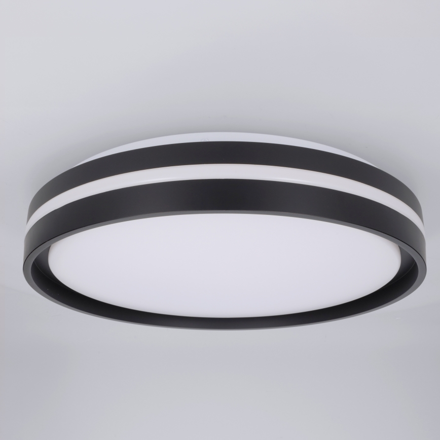 Brilagi - LED Dimmbare Deckenleuchte NAOMI LED/48W/230V 3000-6500K Ø 39 cm schwarz + Fernbedienung