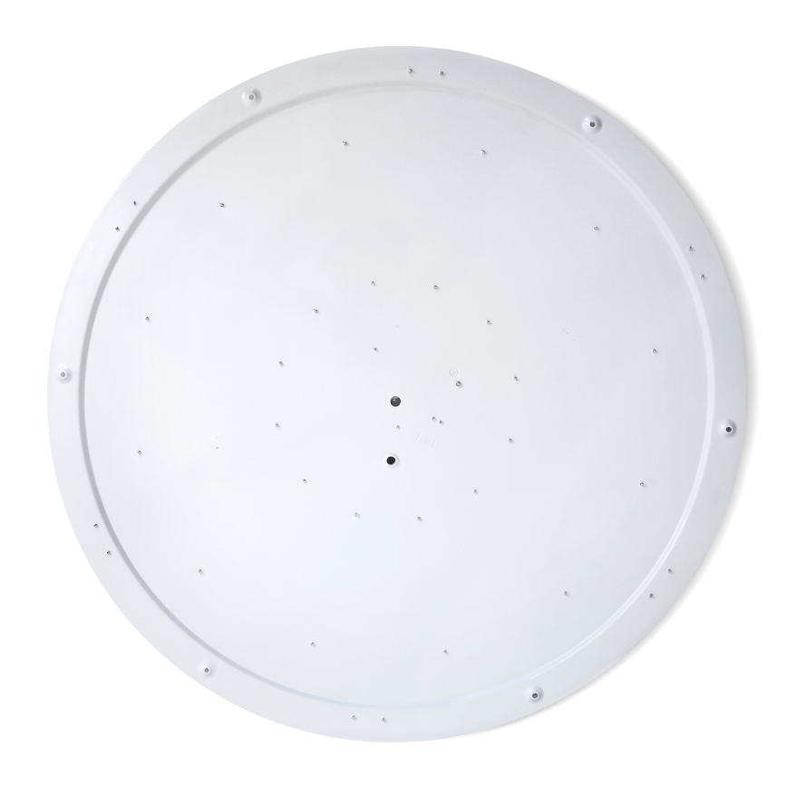 Brilagi - LED-dimmbare Deckenleuchte PILANA LED/72W/230V 3000-6500K Eiche/Schwarz Durchmesser 80 cm + Fernbedienung