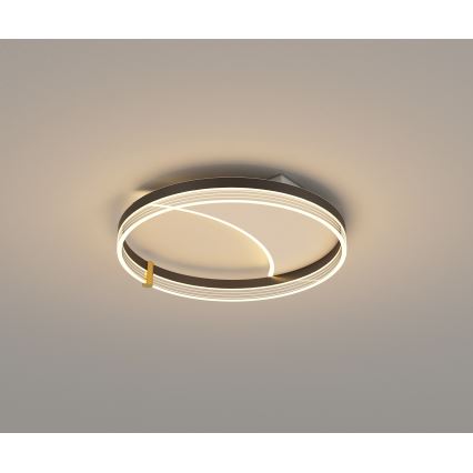 Brilagi - dimmbare LED-Deckenleuchte SIRELI LED/47W/230V 3000-6000K Durchmesser 40 cm + Fernbedienung