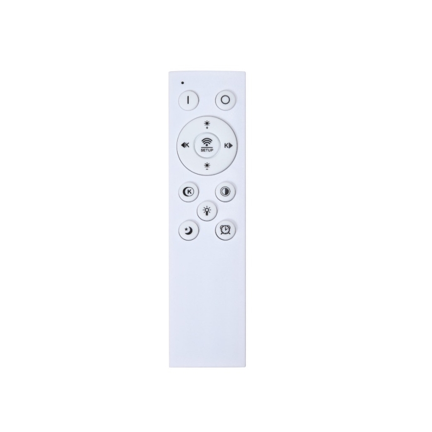 Brilagi - Dimmbare LED-Deckenleuchte SLIMFRAME WOOD LED/25W/230V 34x34 cm 3000-6000K dunkelbraun + Fernbedienung