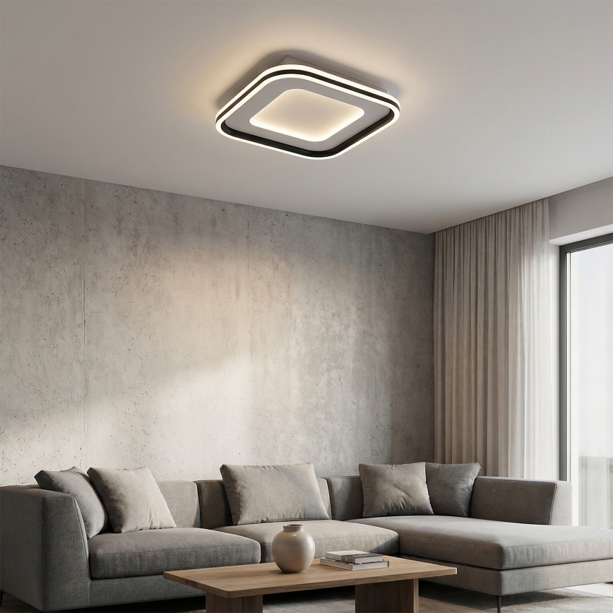 Brilagi - LED-dimmbare Deckenleuchte TRIVARO LED/65W/230V 3000-6000K 30x30 cm + Fernbedienung