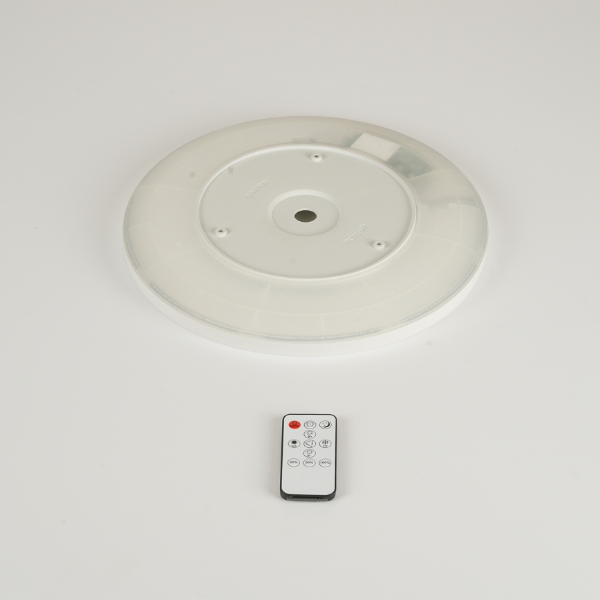 Brilagi - Dimmbare ULTRA SLIM LED/18W/230V 2700-6500K Ø 30 cm Weiß + Fernbedienung