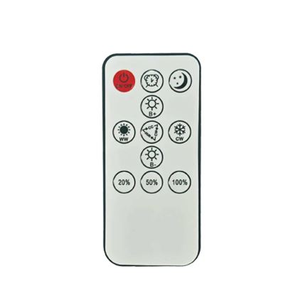 Brilagi - Dimmbare LED-Deckenleuchte ULTRA SLIM LED/24W/230V 2700-6500K d 42 cm weiß + Fernbedienung