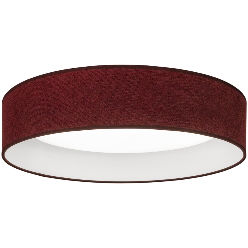 Brilagi - dimmbare LED-Deckenleuchte VELVET SMART VARI LED/24W/230V 3000-6500K Ø 45 cm bordeauxrot + Fernbedienung