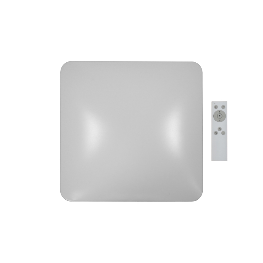 Brilagi - LED-dimmbare Deckenleuchte VELVET SQUARE LED/24W/230V 43x43 cm 3000/4000/6500K + Fernbedienung beige
