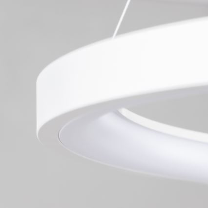 Brilagi - LED-dimmbare Pendelleuchte mit Kabelabhängung FALCON SLIM LED/42W/230V 3000-6500K pr. 50 cm weiß + Fernbedienung