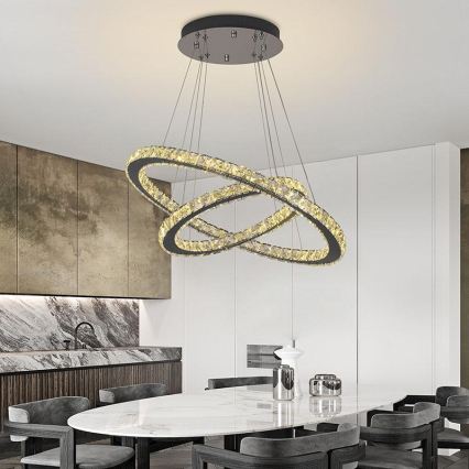 Brilagi - dimmbare LED-Hängeleuchte an Kabel COSMOWAVE LED/115W/230V 3000–6500K + Fernbedienung