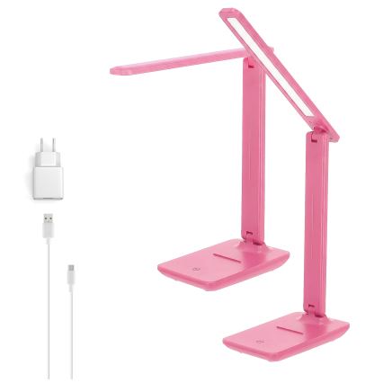Brilagi - LED dimmbare Tischlampe MODO LED/7W/230V 3000/4000/6500K rosa