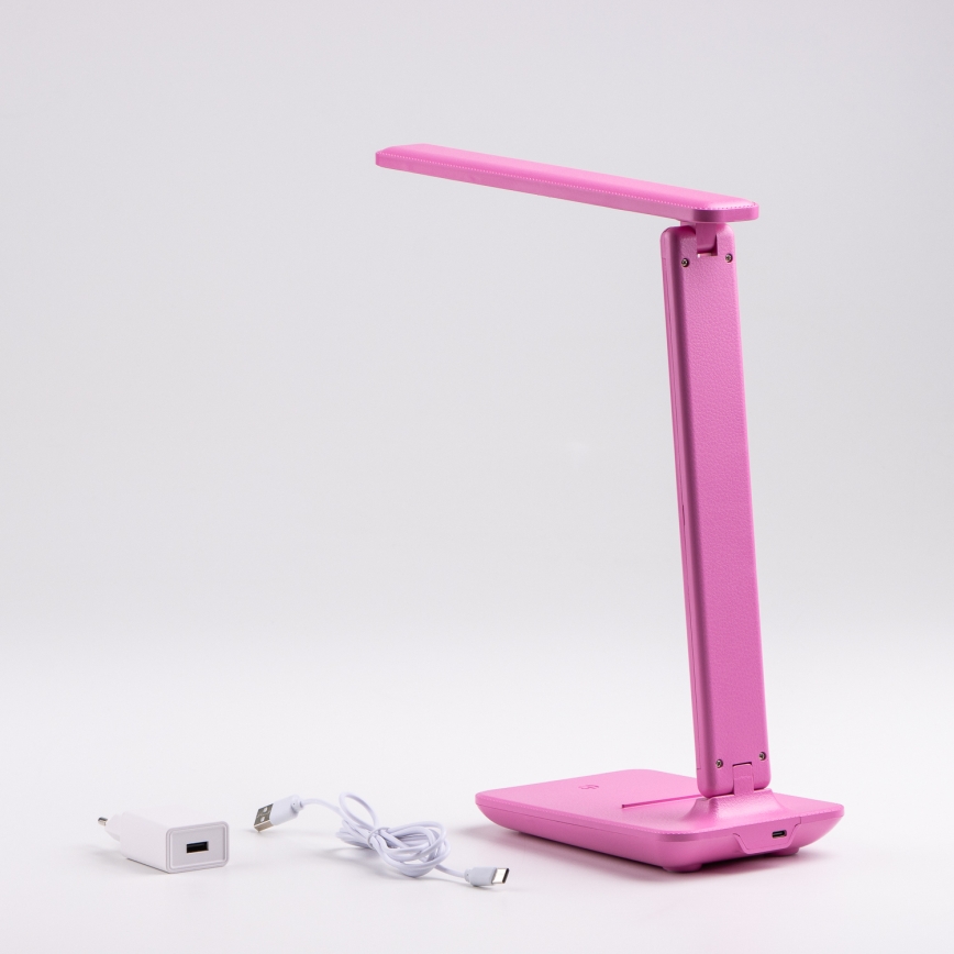 Brilagi - LED dimmbare Tischlampe MODO LED/7W/230V 3000/4000/6500K rosa