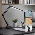 BRILAGI - dimmbare LED-Tischlampe 2-in-1 USB VARIO LED/14W/5V 3000-6000K schwarz