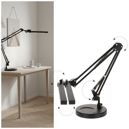 Brilagi - dimmbare LED-Tischlampe VARIO LED/15W/230V 3000-6000K schwarz