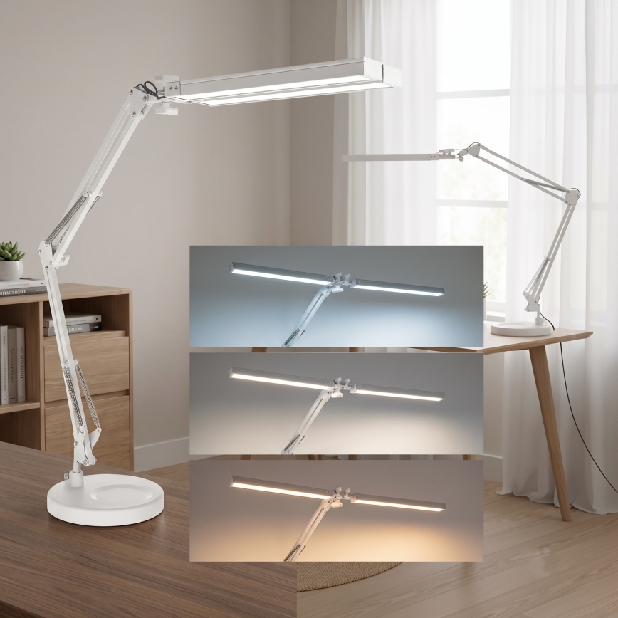 Brilagi - dimmbare LED-Tischlampe VARIO LED/15W/230V 3000-6000K weiß