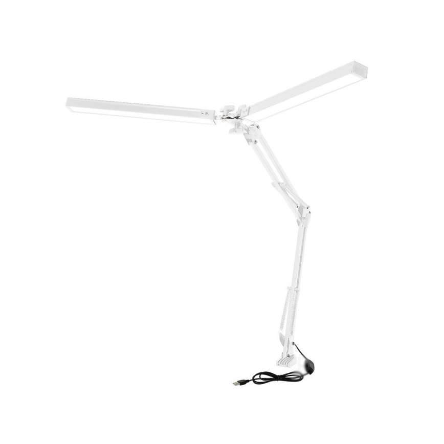 Brilagi - Dimmbare, flexible LED-Tischleuchte VARIO 2xLED/14W/230V 3000-6000K weiß