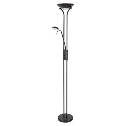 Brilagi - Dimmbare Stehleuchte SCARLETT 1xR7s/230W/230V + 1xG9/40W schwarz