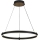 Brilagi - Dimmbarer LED-Pendelleuchter CIRCLE LED/85W/230V 3000-6500K Ø 60 cm schwarz/gold + Fernbedienung