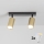 Brilagi - Dimmbarer LED RGBW-Einbaustrahler SELE GOLDEN 2xGU10/6W/230V 3000K schwarz/gold + Fernbedienung