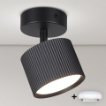 Brilagi - Dimmbarer LED-Spot RGB+CCT STRIPY 1xGX53/14W/230V 2700-6500K Wi-Fi Tuya schwarz