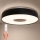Brilagi - dimmbares LED-Deckenlicht JAMIS LED/48W/230V 3000-6500K Ø 39 cm schwarz + Fernbedienung