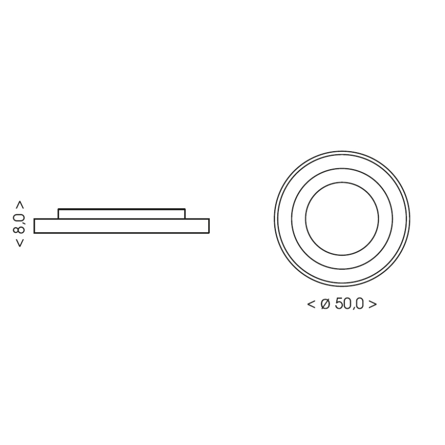 BRILAGI - LED-dimmbare Kinder-Deckenleuchte ASTRO LED/55W/230V 3000-6000K Ø 50 cm + Fernbedienung