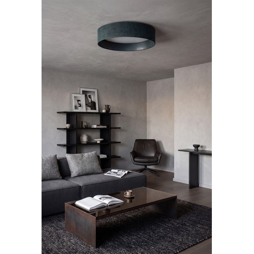 Brilagi - LED-dimmbare Deckenleuchte VELVET SMART VARI LED/24W/230V 3000-6500K Ø 45 cm grün + Fernbedienung