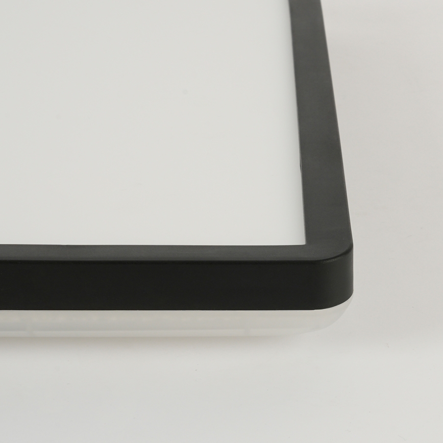 Brilagi - LED-dimmbare Deckenleuchte ULTRA SLIM LED/18W/230V 2700-6500K 30x30 cm schwarz + Fernbedienung