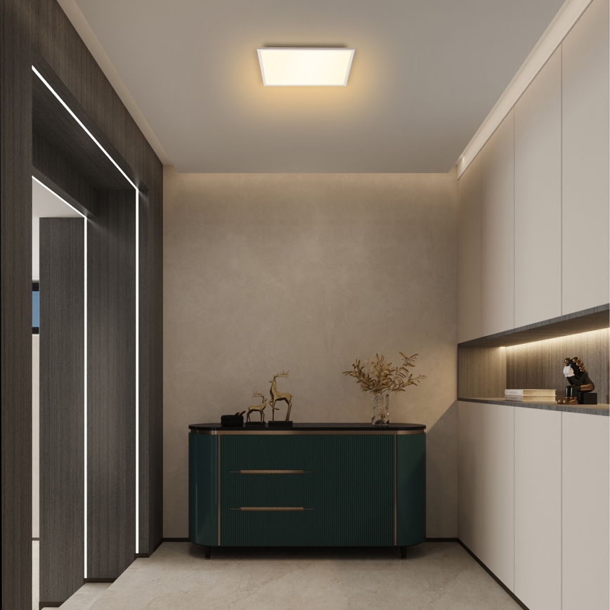 Brilagi - LED-dimmbare Deckenleuchte SLIMFRAME LED/36W/230V 45x45 cm 3000-6000K weiß + Fernbedienung