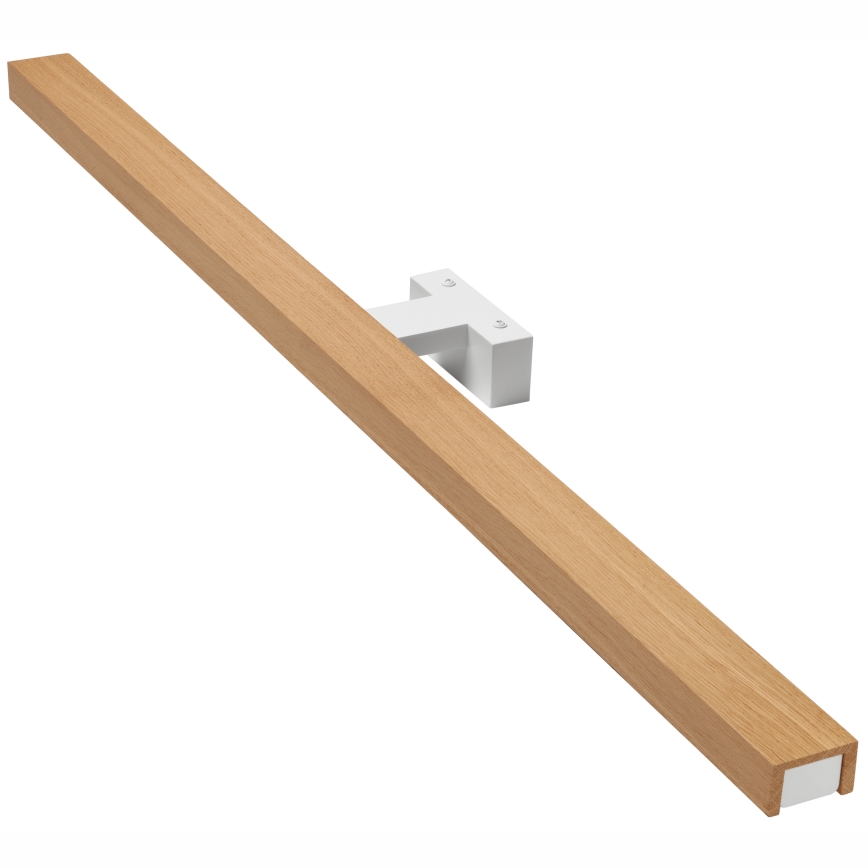 Brilagi - Éclairage de miroir salle de bain WOODY MIRROR LED/15W/230V 90 cm IP44 chêne/blanc