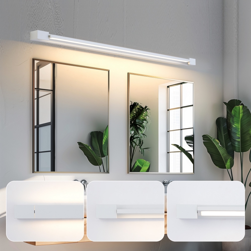 Brilagi - Éclairage LED pour miroir de salle de bains AQUA LINE LED/36W/230V 120 cm IP44 blanc CRI 90