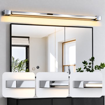 BRILAGI - Éclairage LED pour miroir de salle de bains AQUA LINE LED/36W/230V 120 cm IP44 chrome brillant IRC 90