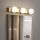 Brilagi - Éclairage LED pour miroir de salle de bains HOLLYWOOD 3xLED/3W/230V 39 cm IP44 doré