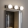 Brilagi - Éclairage LED pour miroir de salle de bains HOLLYWOOD 3xLED/3W/230V 39 cm IP44 noir