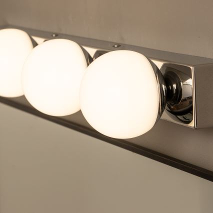 Brilagi - Éclairage LED pour miroir HOLLYWOOD 4xLED/3W/230V 53 cm IP44 chrome brillant