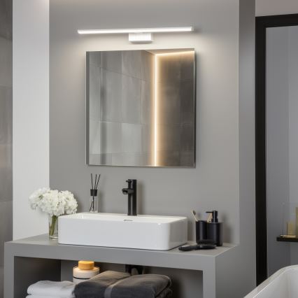 Brilagi - Éclairage LED 3-en-1 pour miroir de salle de bains VESTRA LED/12 W/230 V 60 cm IP44 blanc