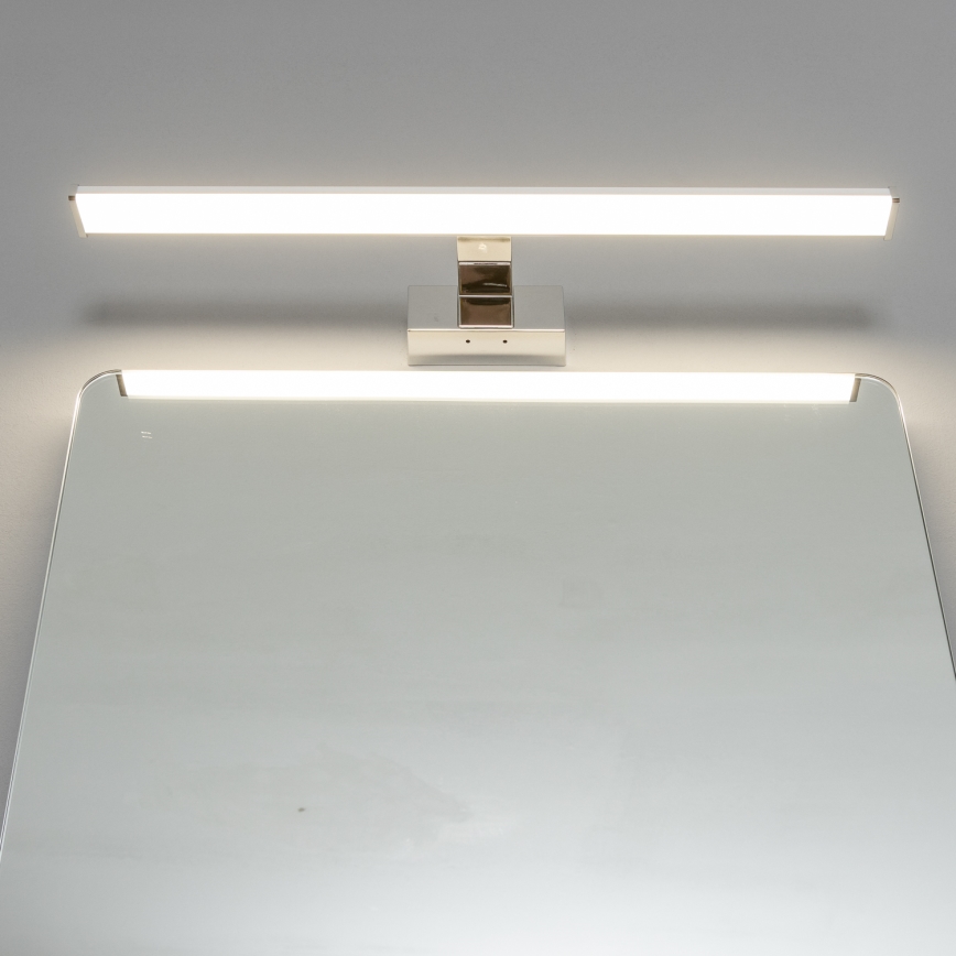 Brilagi - Éclairage miroir LED 3-en-1 pour salle de bains VESTRA LED/12W/230V 60 cm IP44 chrome brillant