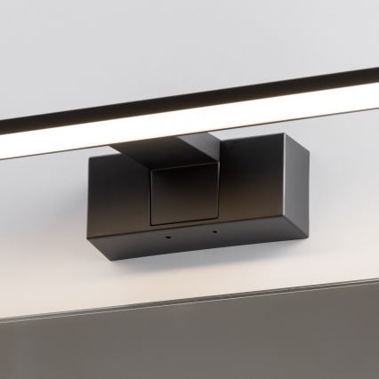 Brilagi - Éclairage LED 3-en-1 pour miroir de salle de bain VESTRA, 8W/230V, 40 cm, IP44, noir