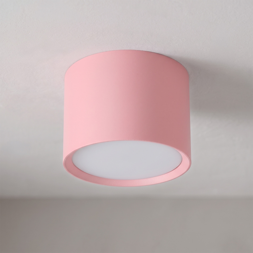 BRILAGI - Einbaustrahler SMOOTH 1xGX53/15W/230V 60x82 mm rosa