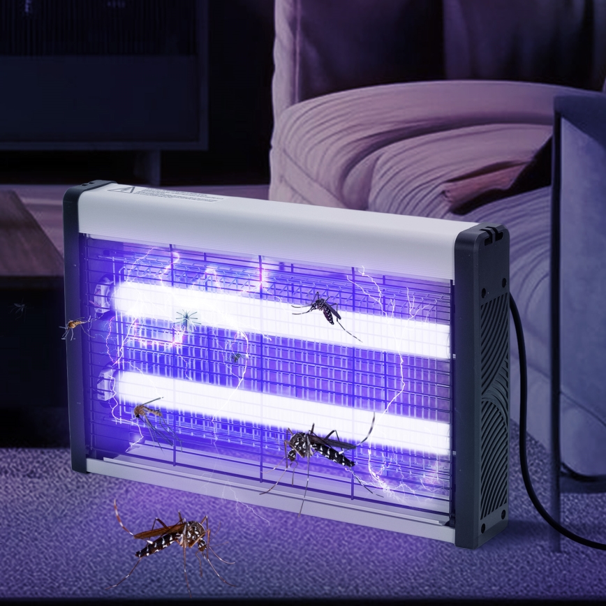 Brilagi - Elektrischer Insektenvernichter 2xUV/20W/230V für 100 m2