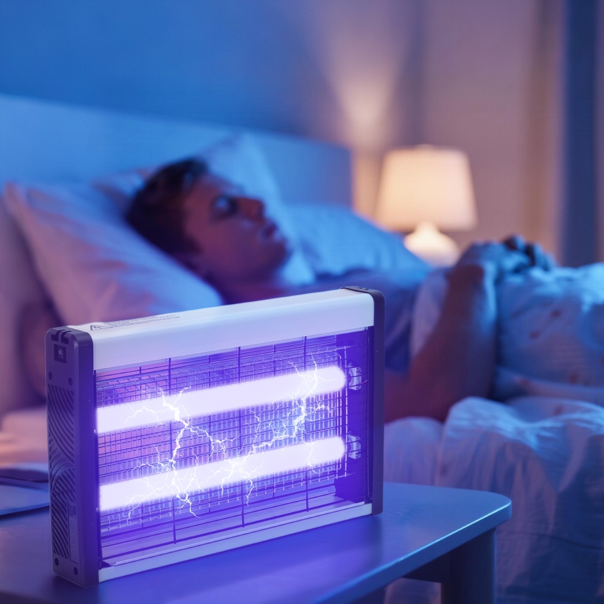 Brilagi - Elektrischer Insektenvernichter 2xUV/20W/230V für 100 m2
