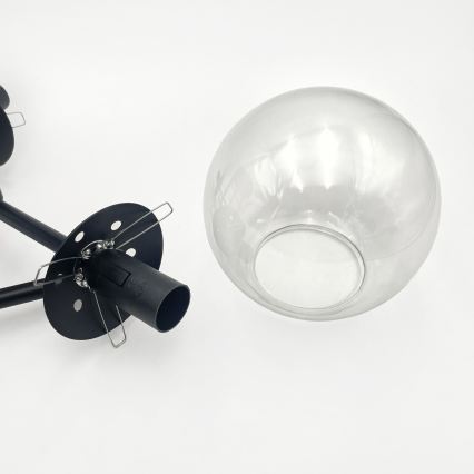 Brilagi - Ersatzglas für Kronleuchter und Lampe MALIVA E14, Ø 13 cm, klar