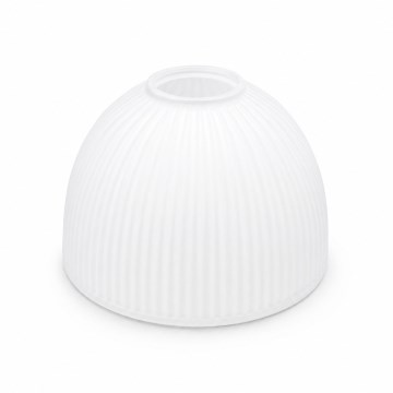 Brilagi - Ersatzglas für Kronleuchter und Wandleuchte ANTICO MODERN E27 Ø 14,5 cm weiß