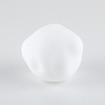 Brilagi - Ersatzglas für Kronleuchter, Wand- und Deckenleuchte VULCANO G9 Ø 15 cm weiß
