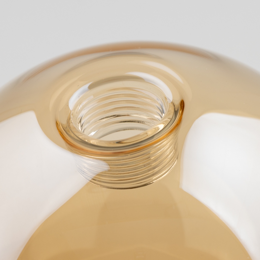 BRILAGI - Ersatzglas für Kronleuchter, Wandleuchte und Lampe MISTEL, MILLA, Ø 12 cm, goldfarben