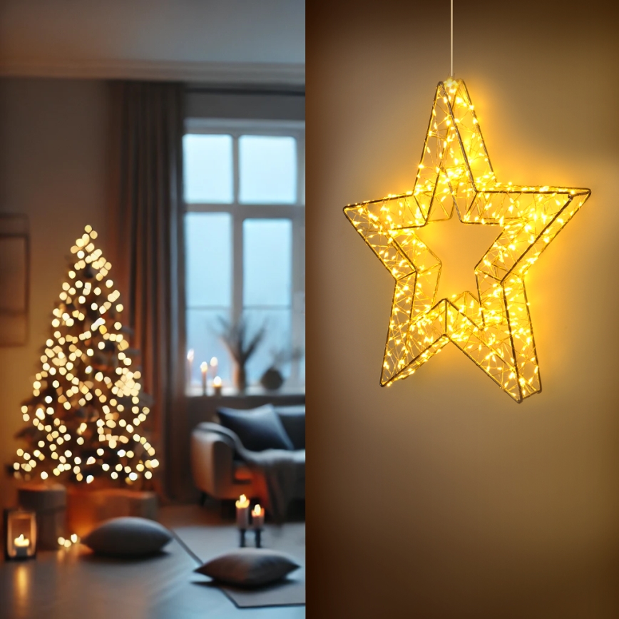Brilagi - Étoile de Noël LED d'extérieur 480xLED/230V IP44