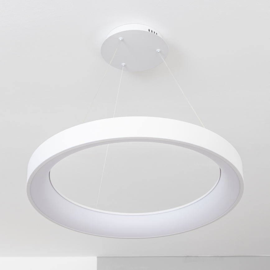 Brilagi - FALCON II LED-dimmbare Pendelleuchte mit Seilabhängung LED/99W/230V 3000-6500K Ø 60 cm weiß + Fernbedienung