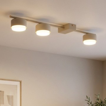 Brilagi - Faretto 3xGX53/12W/230V beige