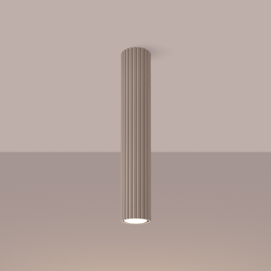 Brilagi - Faretto CRESTO 1xGU10/10W/230V 40 cm taupe