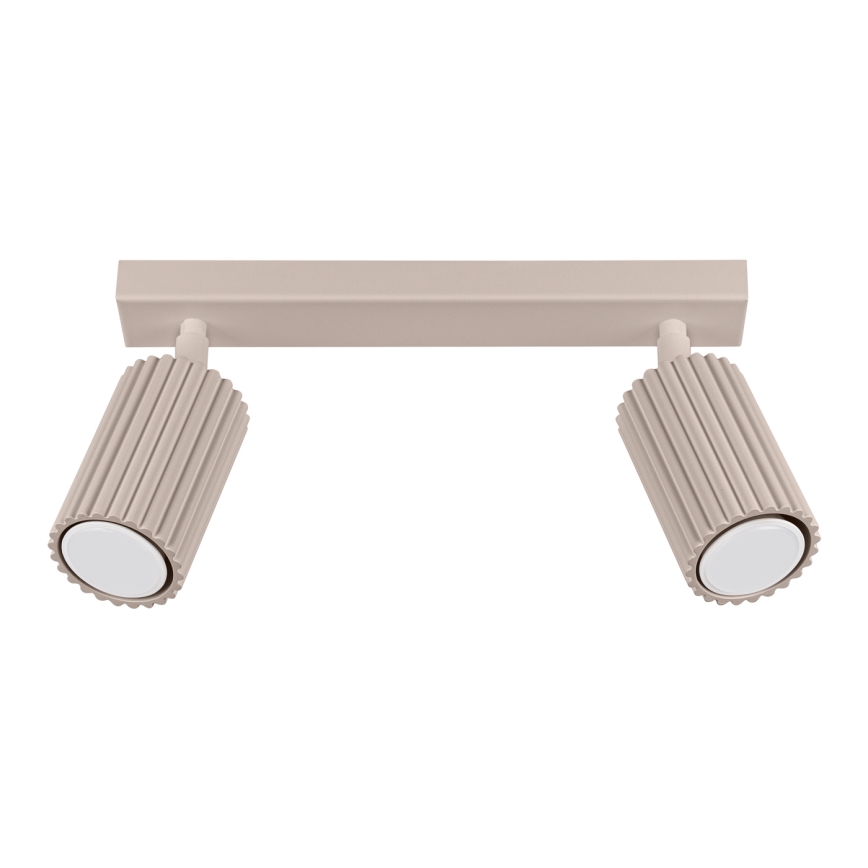 Brilagi - Faretto CRESTO 2xGU10/10W/230V taupe