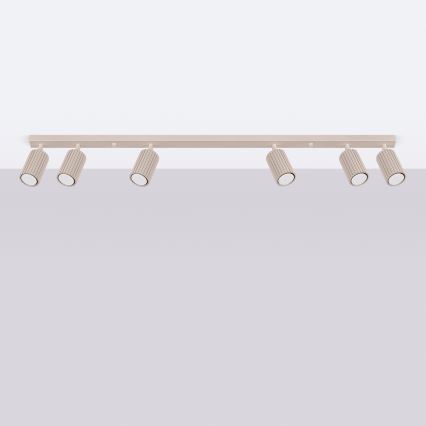 Brilagi - Faretto CRESTO 6xGU10/10W/230V taupe