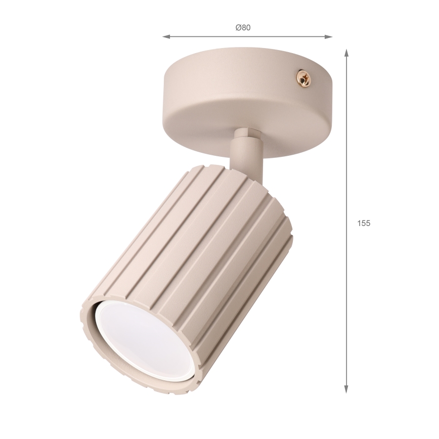 Brilagi - Faretto CRISPINA 1xGU10/10W/230V beige